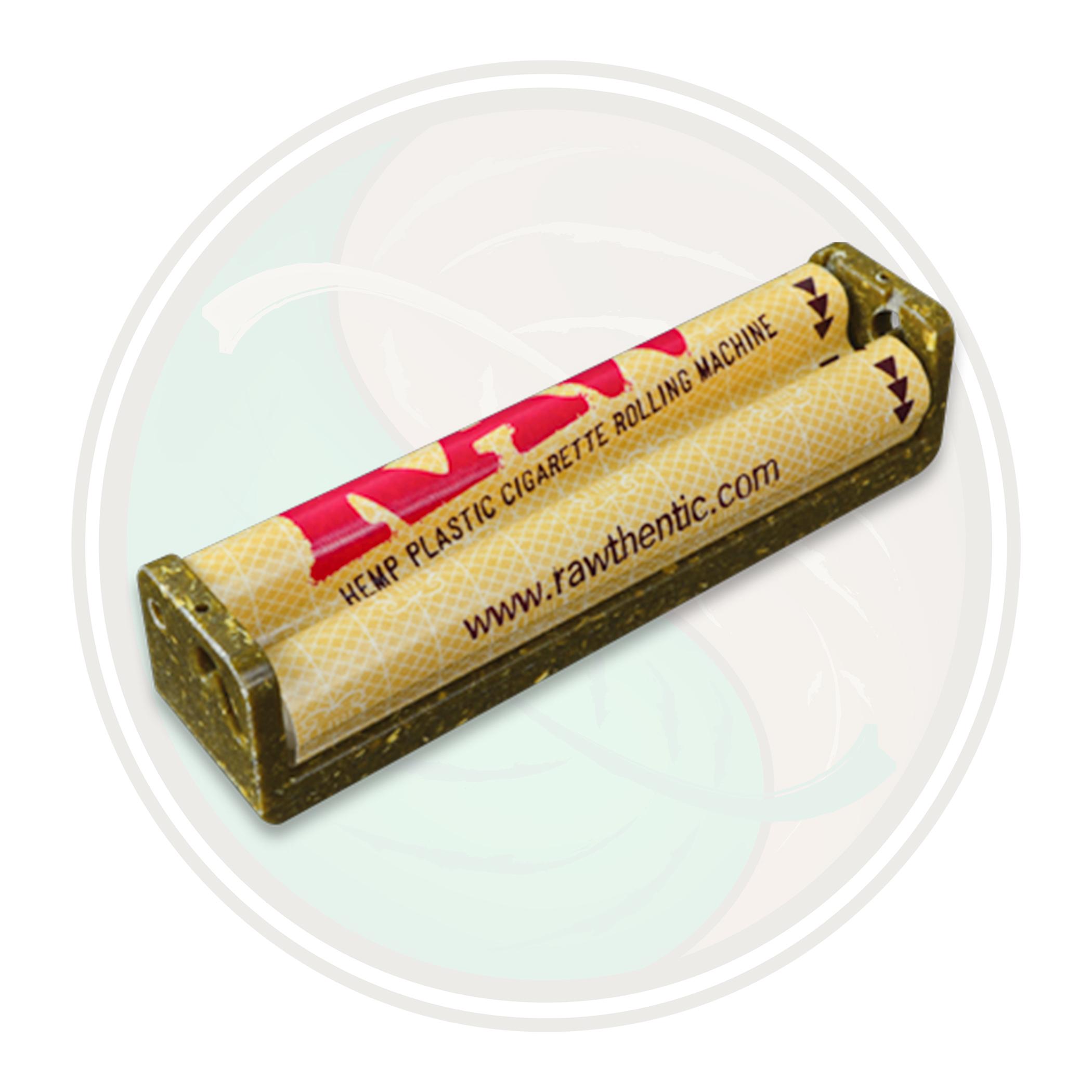 RAW 110mm Rolling Machine for RYO Cigarettes Organic Hemp Plastic